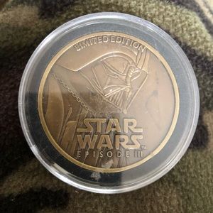 Star Wars limited edition collectible coin 2005